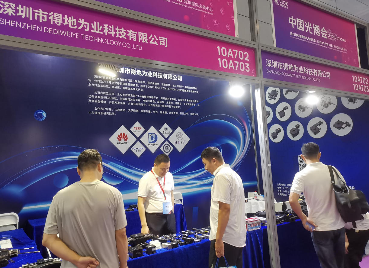 熱烈祝賀得地為業(yè)2025年9月10日-12日光博會(huì)圓滿成功